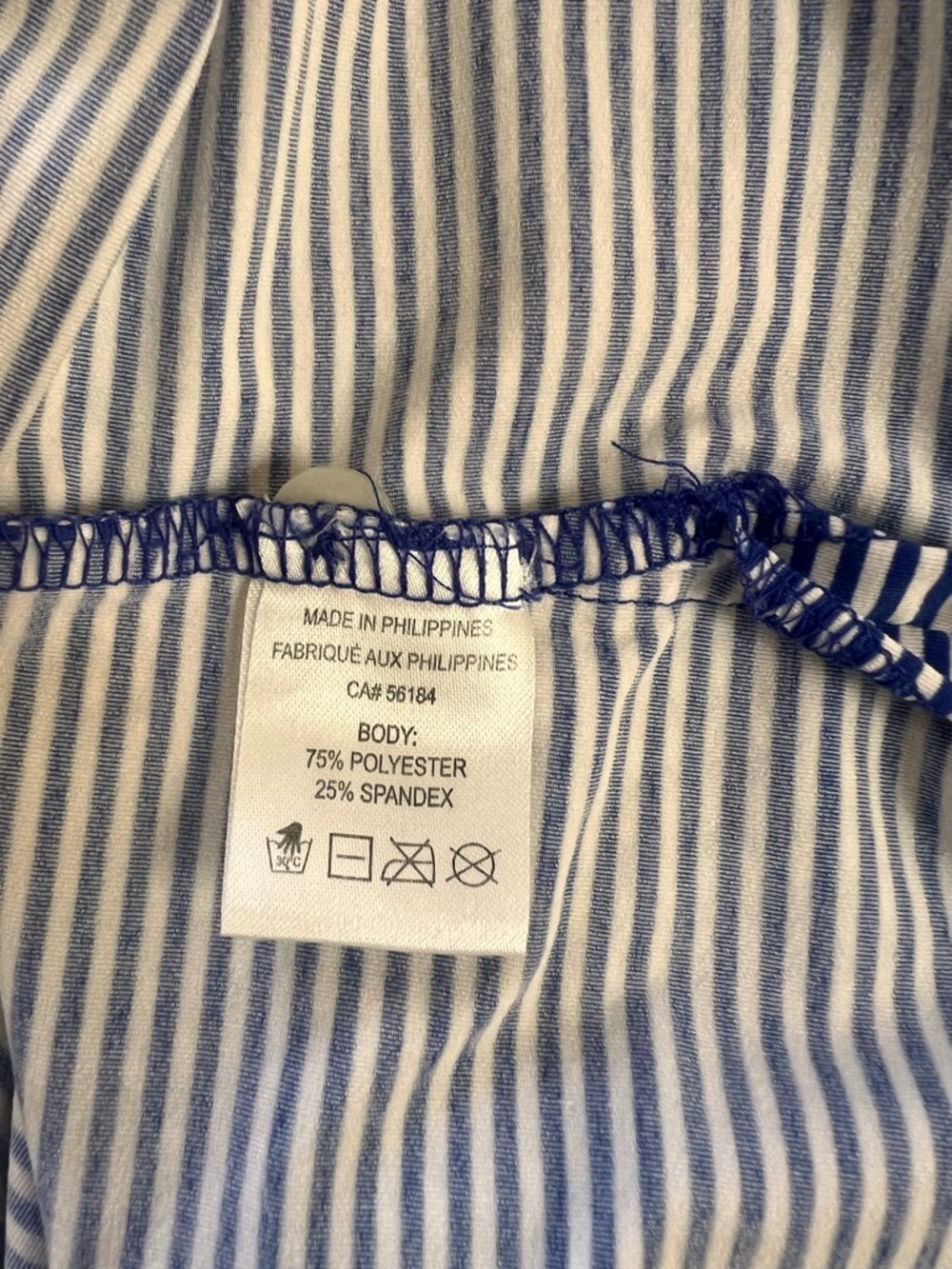B. Draddy Sport Polo 2-Pack Blue Stripe Golf Performance Shirts Medium - Picture 4 of 5